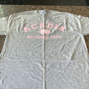 Acadia national park T-shirt. Adult size L